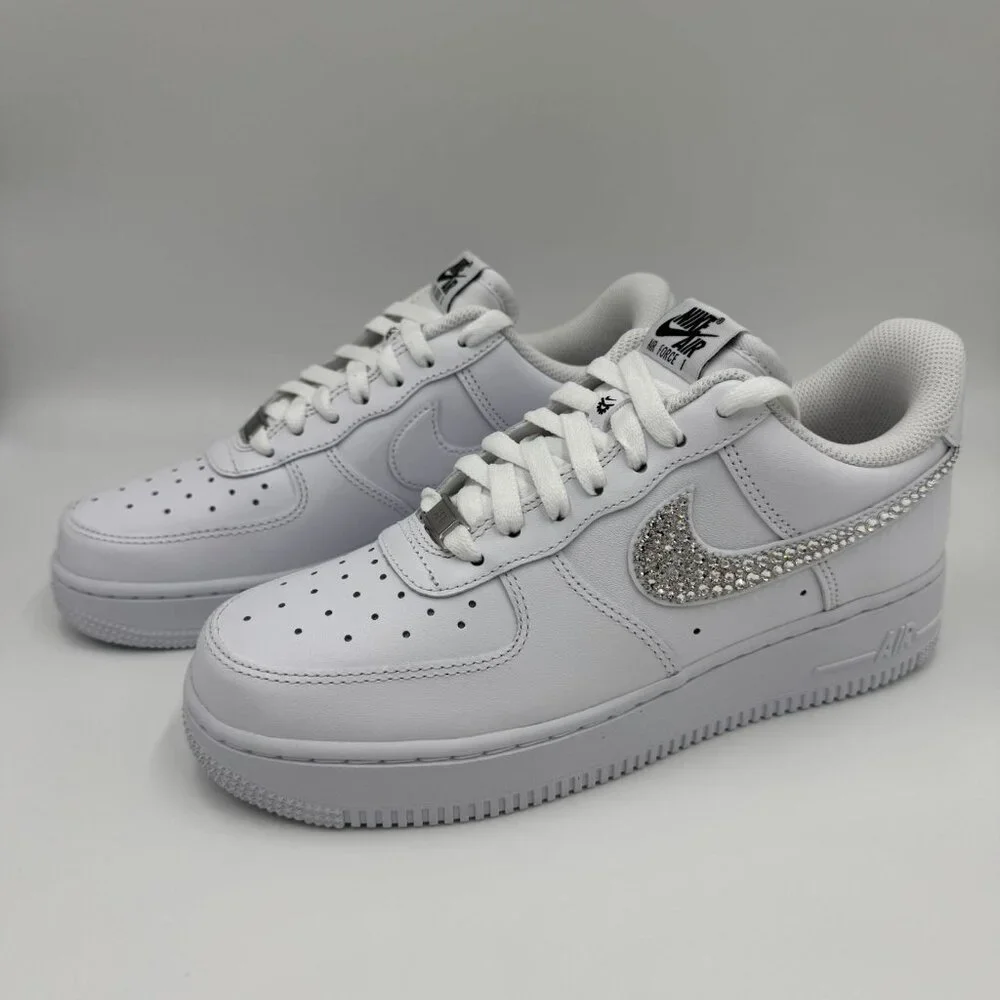 Swarovski Nike Air Force 1 '07 Flyease Women's Shoes - Picture 4 of 8